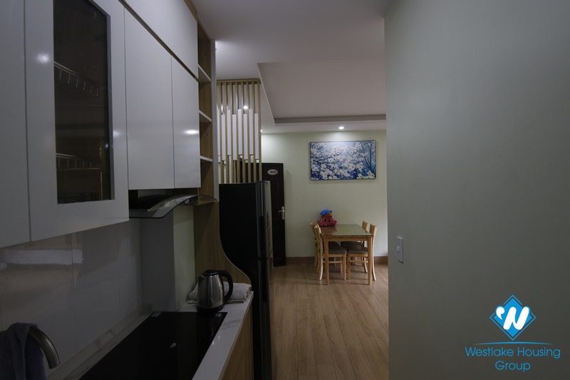 Nice 1-bedroom apartment with a balcony for rent on Kim Ma Str.